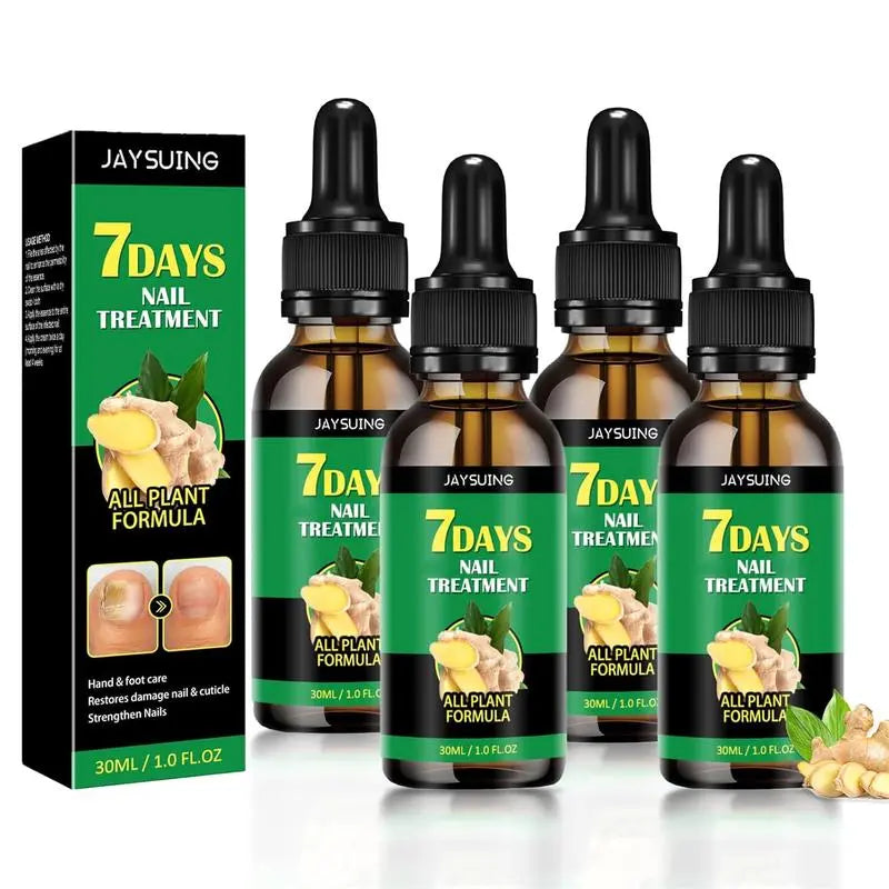 2025-Best Seller-LOVILDS™ Ginger Nail Treatment with Vitamin E & Essential Oils